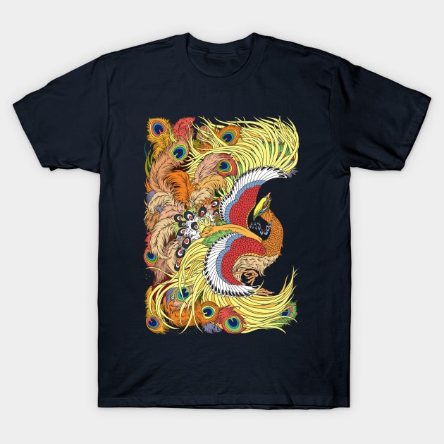 Fenghuang T-Shirt by TheMythicalCreatures